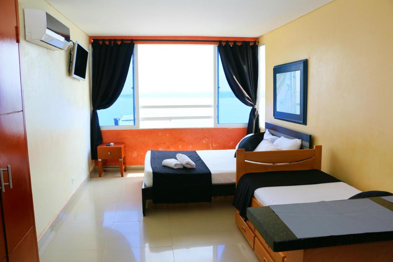 E19c1 Apartamento En Vista Al Mar Aire Acondicionado Y Wifi